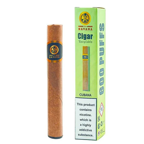 Experience Luxurious Vaping with Cubana Disposable Cigar Vape by XO Ha
