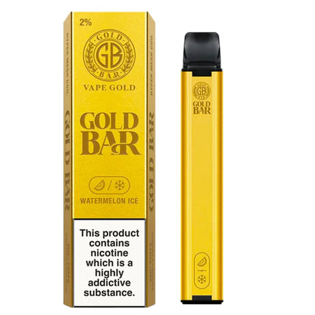 Introducing the Watermelon Ice Disposable Vape by Gold Bar