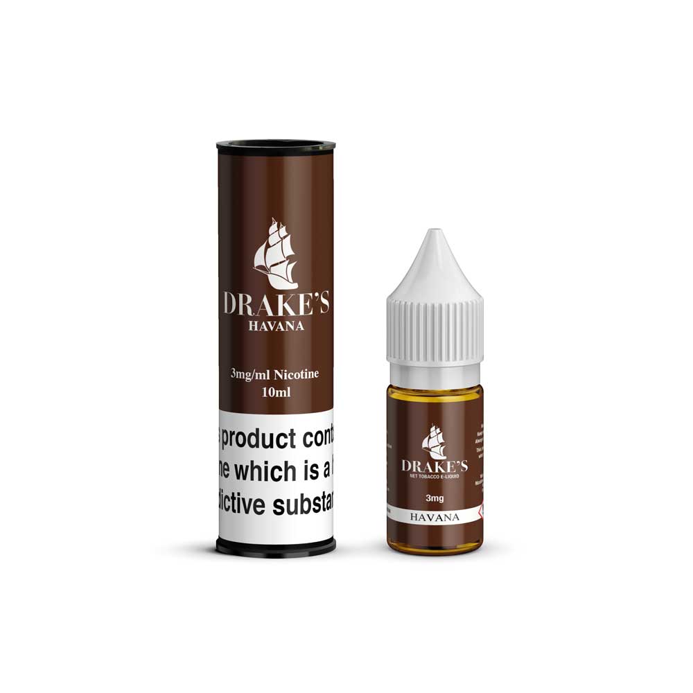 Havana Cigar E-liquid 10ml Drake's E-Liquid