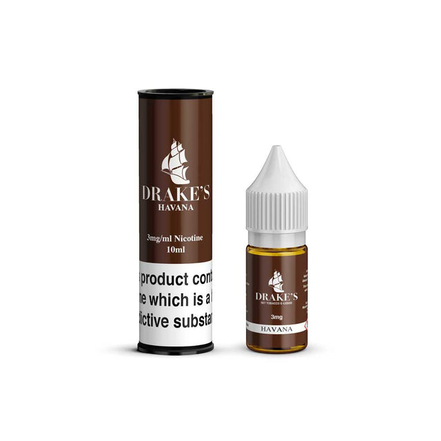 Havana Cigar E-liquid 10ml Drake's E-Liquid