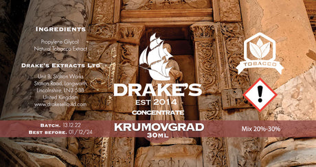 Krumovgrad Oriental Concentrate Drake's E-Liquid