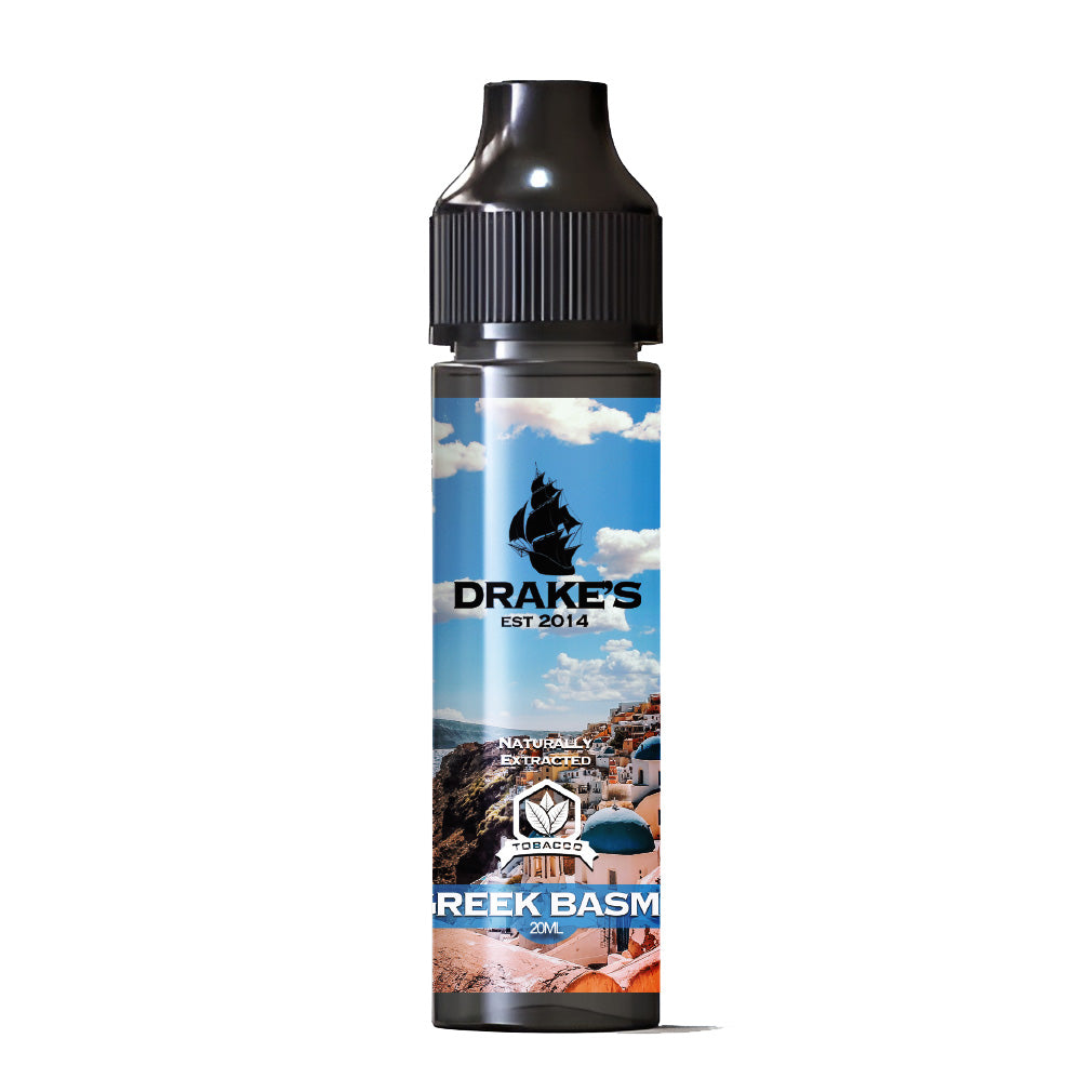 Greek Basma Oriental NET Tobacco Longfill - 20ml/60ml Drake's E-Liquid