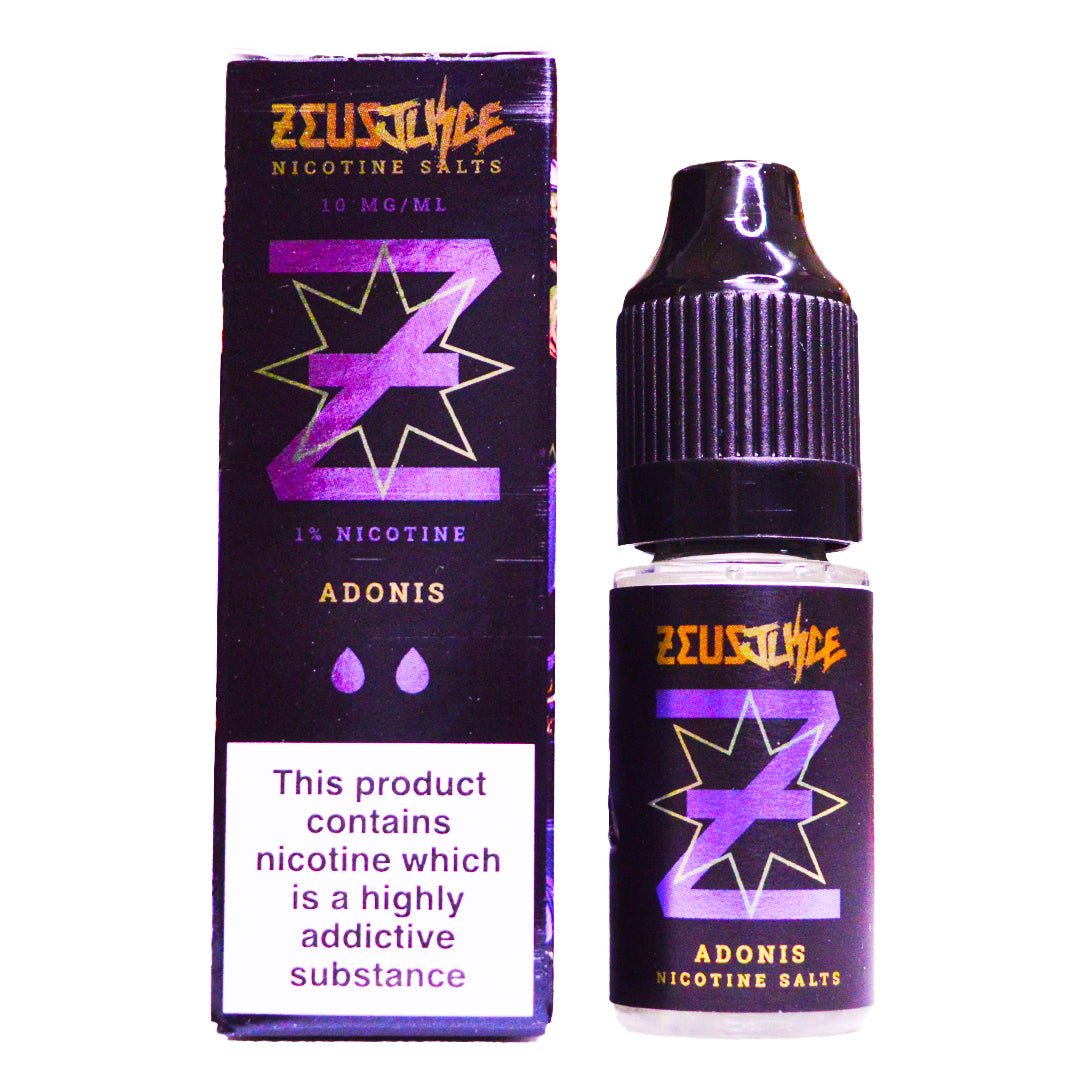 Zeus Juice Adonis Nic Salt, 10ml Prime Vapes UK