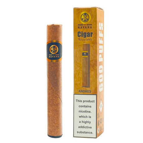 Andres Disposable Cigar Vape by XO Havana - Prime Vapes UK