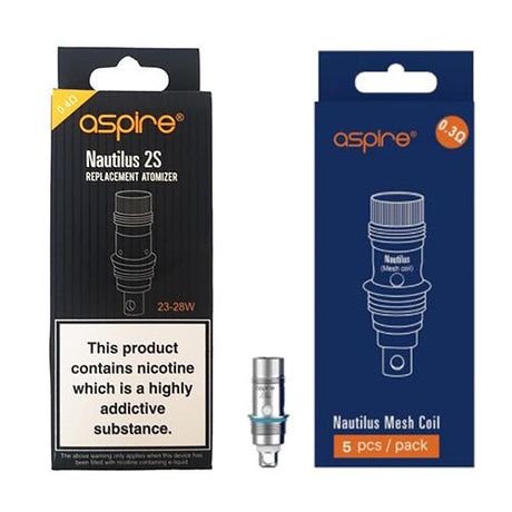 Aspire Nautilus Mesh Coils - 5 Pack Prime Vapes UK