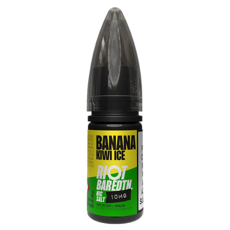 Banana Kiwi Ice BAR EDTN 10ml Nic Salt By Riot Squad Riot Squad