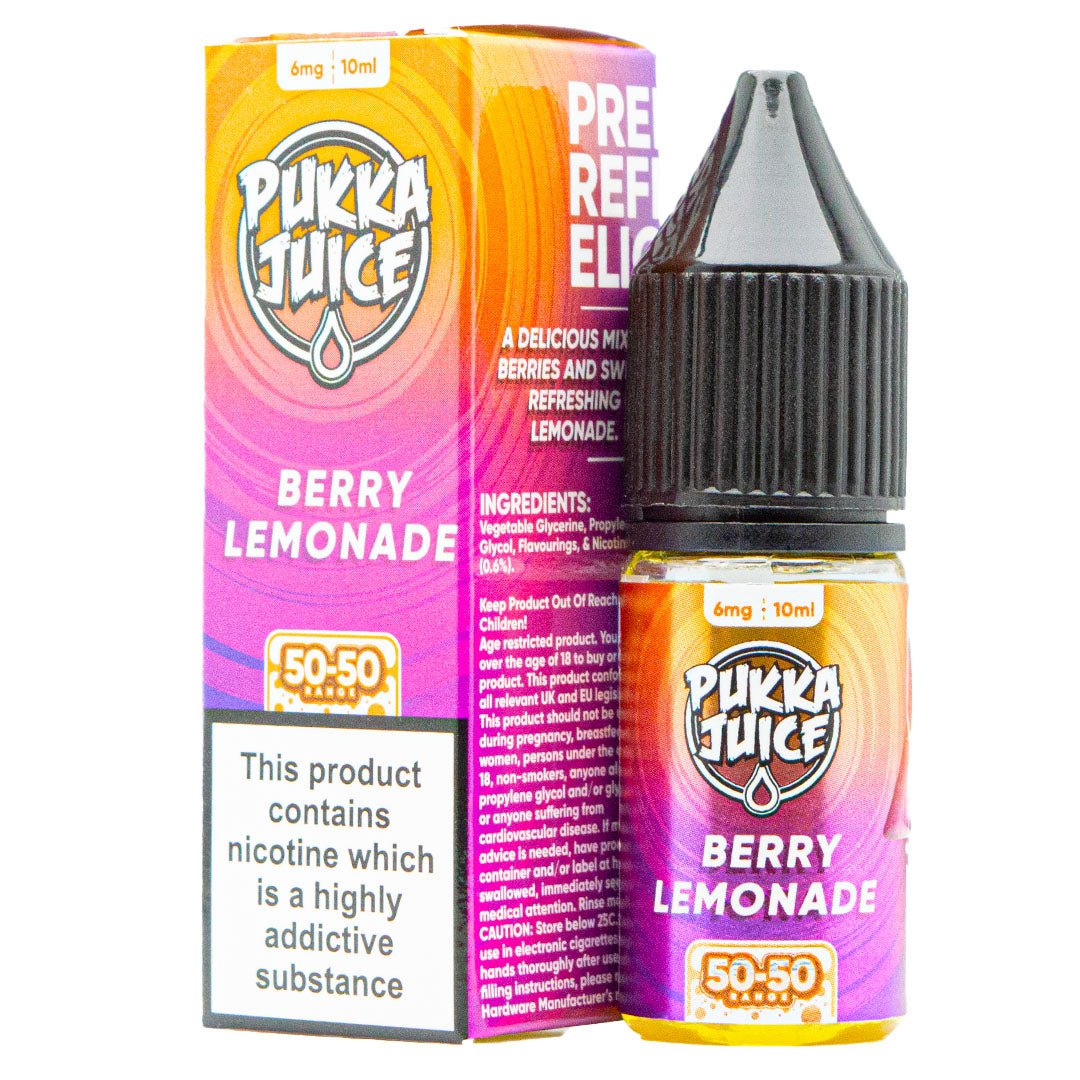 Berry Lemonade By Pukka Juice 10ml E Liquid Prime Vapes UK