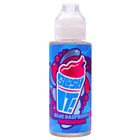Blue Raspberry Bubblegum Slush 100ml Shortfill By Slush It Slush It