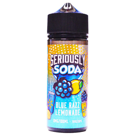 Blue Razz Lemonade 100ml Shortfill By Seriously Soda Seriously Soda