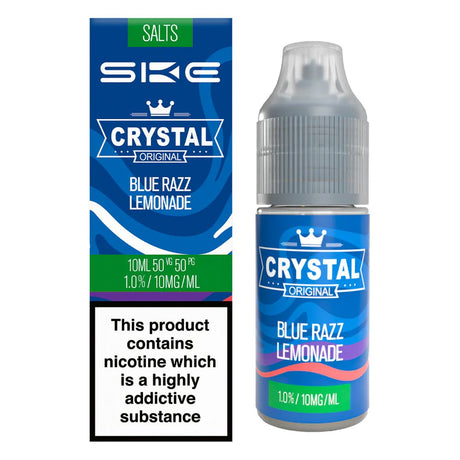 Blue Razz Lemonade 10ml Nic Salt E-liquid By SKE Crystal Bar Salts - Prime Vapes UK