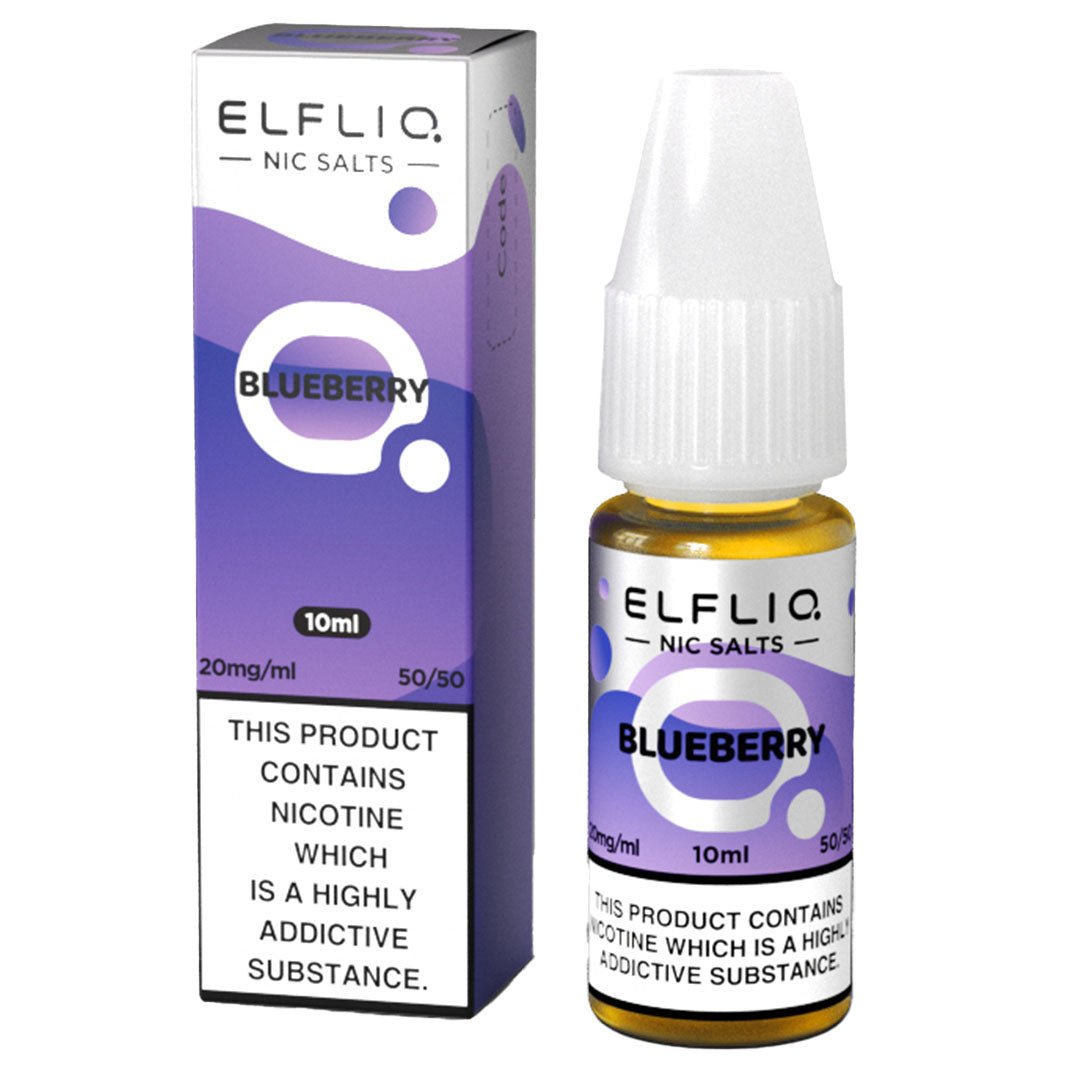 Blueberry 10ml Nic Salt By Elf Bar Elfliq - Prime Vapes UK