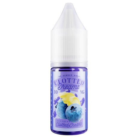 Blueberry Jam & Clotted Cream 10ml Nic Salt E-liquid By Clotted Dreams Clotted Dreams