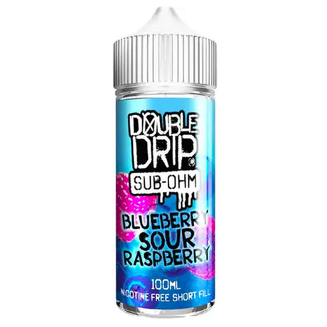 Blueberry Sour Raspberry 100ml Shortfill By Double Drip - Prime Vapes UK