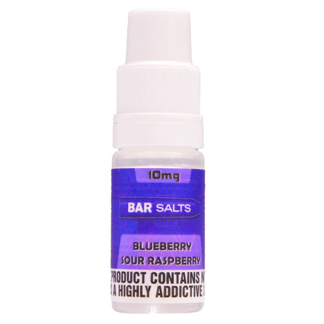 Blueberry Sour Raspberry 10ml Nic Salt E-liquid By Bar Salts - Prime Vapes UK
