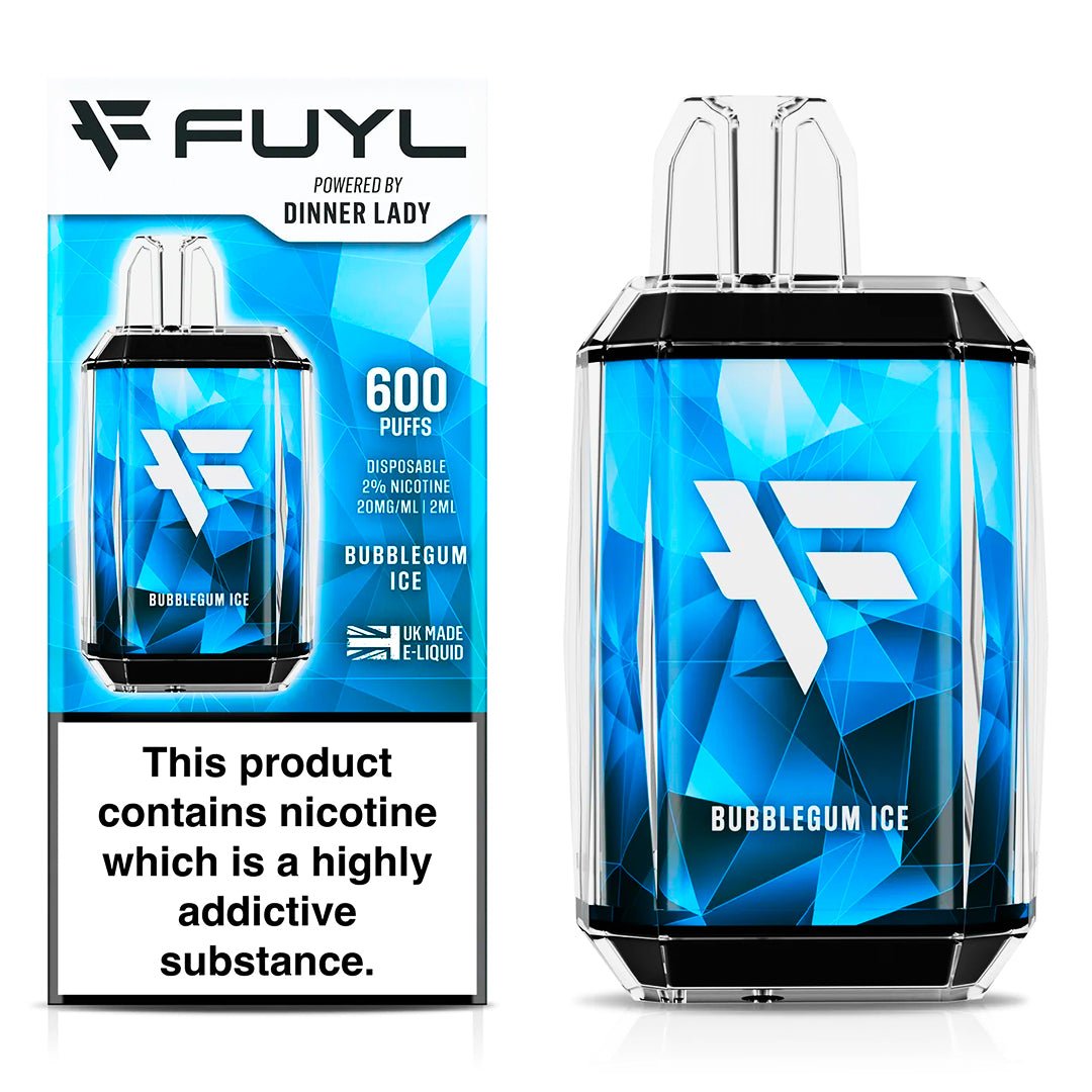 Bubblegum Ice Disposable Vape By Fuyl Fuyl by Dinner Lady