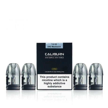 Caliburn A2 & A2S Replacement Pods By Uwell - Pack Of 4 - Prime Vapes UK