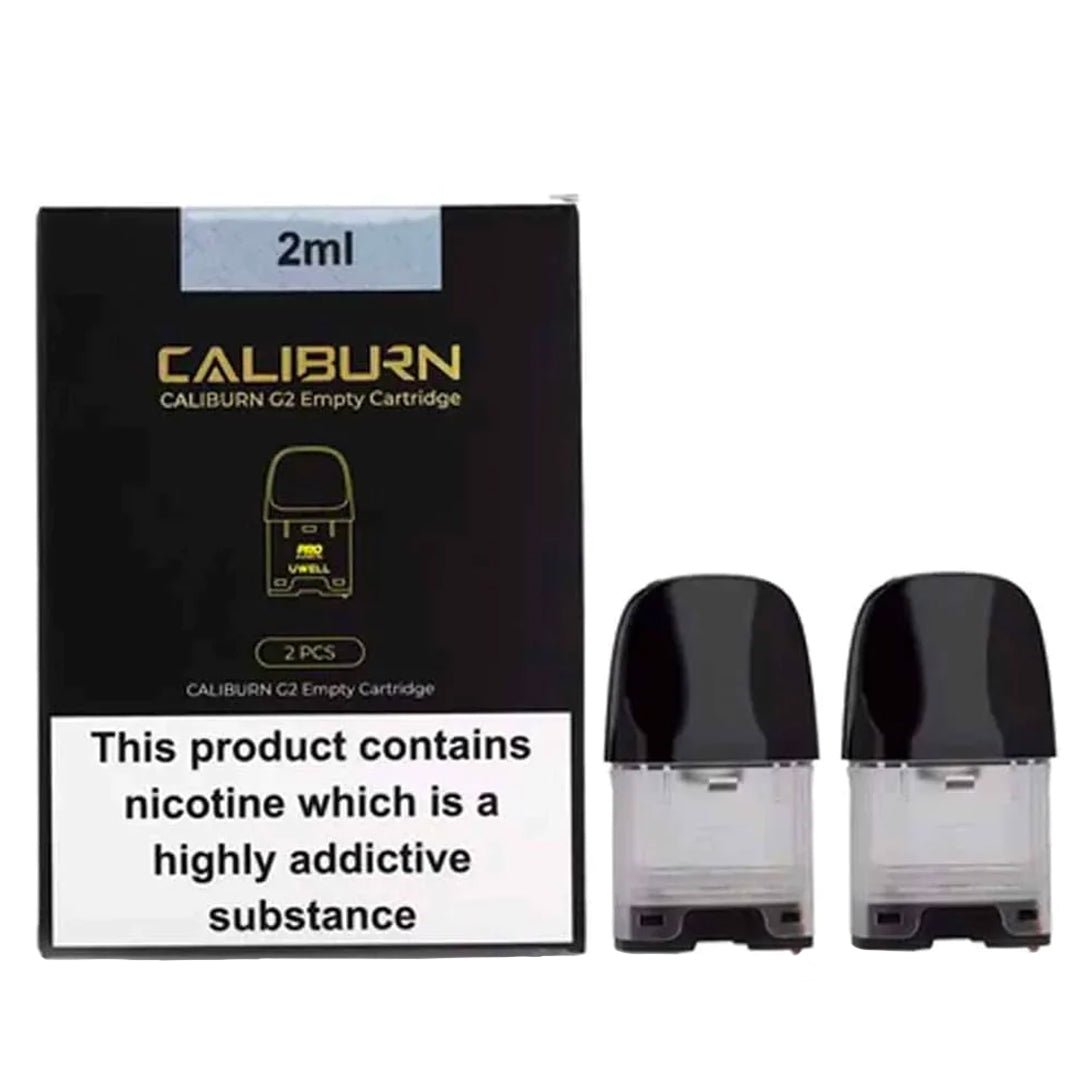Caliburn G2 Replacement Empty Pods By Uwell - Pack of 2 - Prime Vapes UK