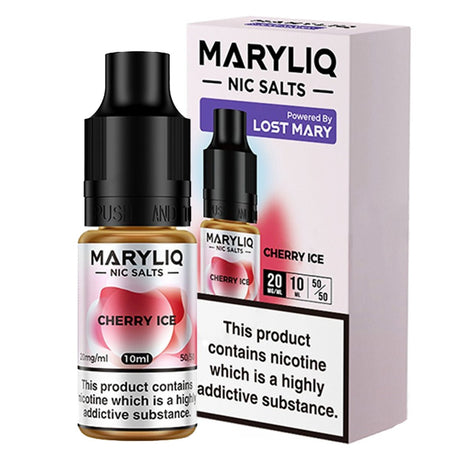 Cherry Ice 10ml Nic Salt E-liquid By MaryLiq - Prime Vapes UK