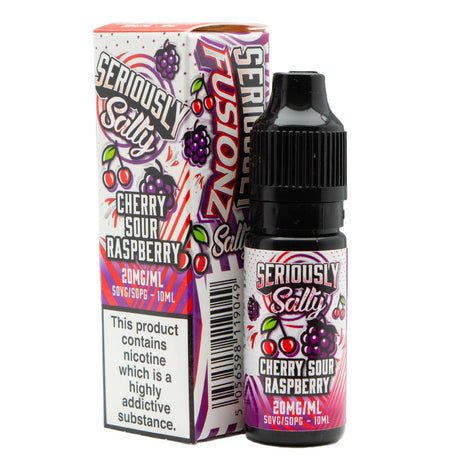 Cherry Sour Raspberry 10ml Nic Salt By Seriously Fusionz - Prime Vapes UK