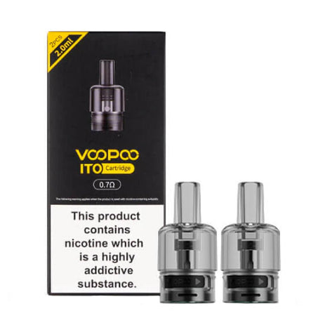 Doric ITO Replacement Pods & Coils By Voopoo - 2 Pack Prime Vapes UK