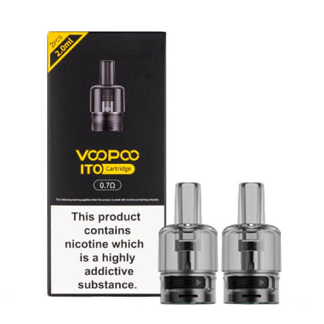 Doric ITO Replacement Pods & Coils By Voopoo - 2 Pack Prime Vapes UK