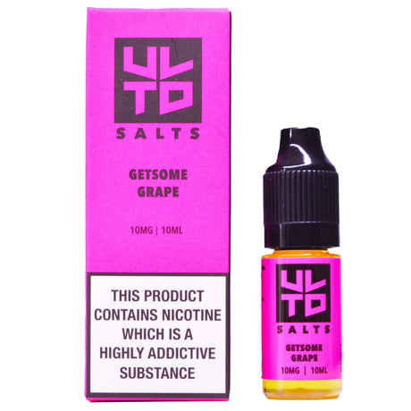 Getsome Grape Nic Salt By ULTD Salts 10ml - Prime Vapes UK