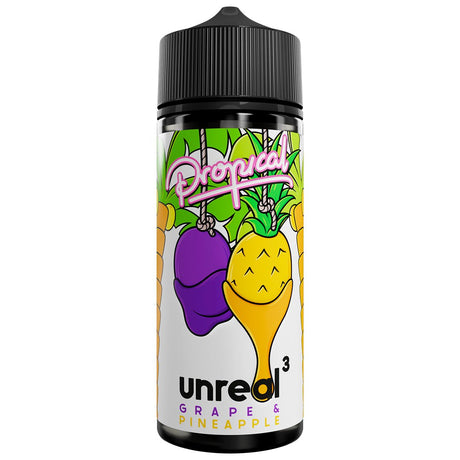 Grape Pineapple 100ml Shortfill By Unreal 3 Prime Vapes UK