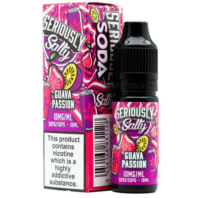 Guava Passion 10ml Nic Salt by Seriously Soda Seriously Soda