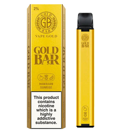 Hawaiian Sunrise Disposable Vape by Gold Bar Gold Bar