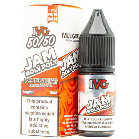 Jam Roly Poly 10ml E Liquid By IVG Prime Vapes UK