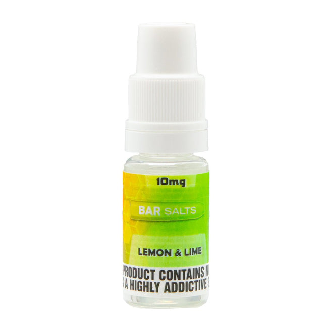 Lemon & Lime 10ml Nic Salt E-liquid By Bar Salts - Prime Vapes UK