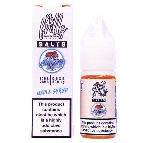 Maple Syrup Coffee 10ml Nic Salt By No Frills Prime Vapes UK