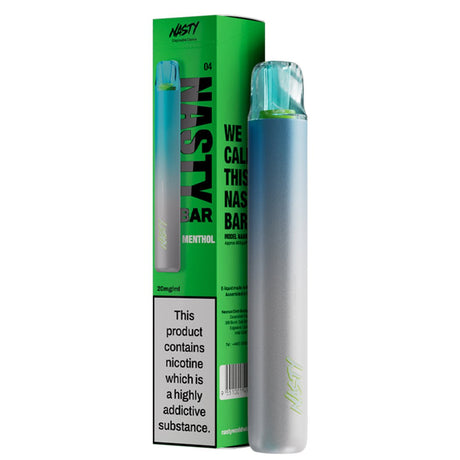 Menthol Disposable Vape by Nasty Bar DX2 - Prime Vapes UK