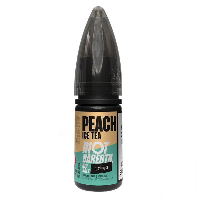 Peach Ice Tea BAR EDTN 10ml Nic Salt By Riot Squad Riot Squad