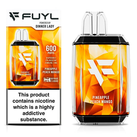 Pineapple Peach Mango Disposable Vape By Fuyl Fuyl by Dinner Lady