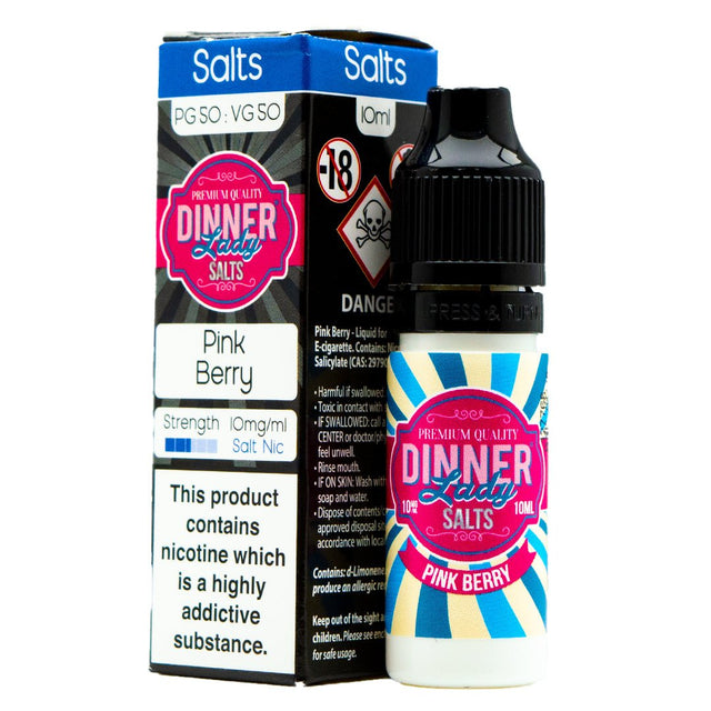 Pink Berry 10ml Nic Salt By Dinner Lady - Prime Vapes UK