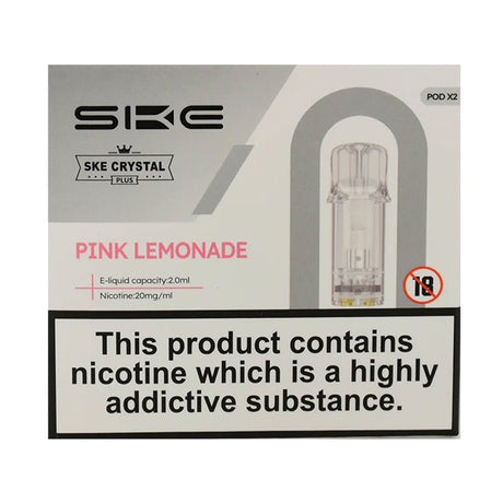 Pink Lemonade Crystal Plus Prefilled Pods by SKE Crystal Bar SKE Crystal Bar