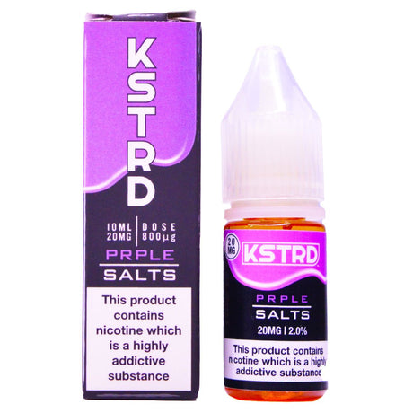 PRPLE Custard 10ml Nic Salt By KSTRD - Prime Vapes UK