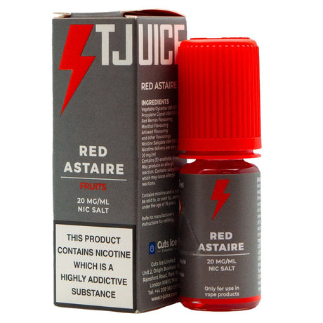 Red Astaire 10ml Nic Salt By T Juice - Prime Vapes UK