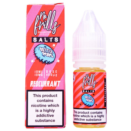 Redcurrant 10ml Nic Salt By No Frills Bottle Pops Prime Vapes UK