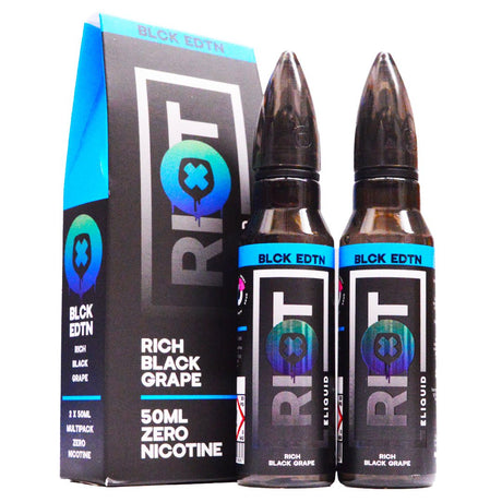 Rich Black Grape 100ml Shortfill By Riot Squad Prime Vapes UK