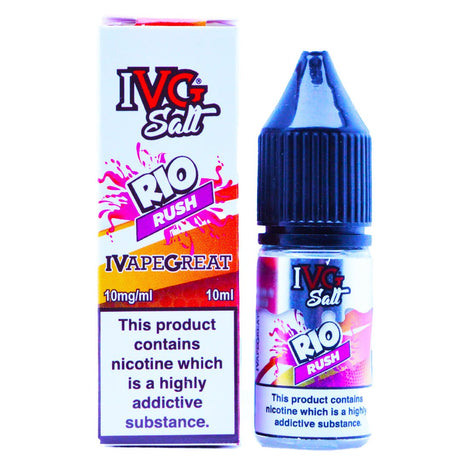 Rio Rush 10ml Nic Salt By IVG Prime Vapes UK