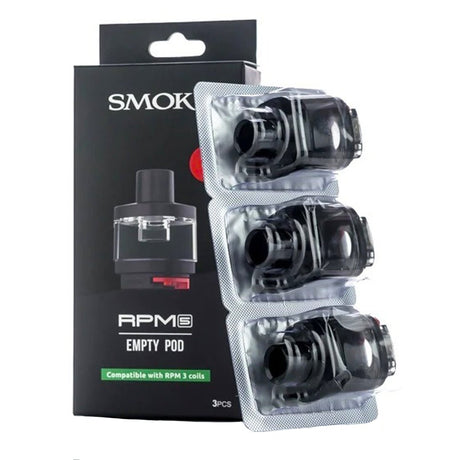RPM 5 Replacement Pods By Smok 3pcs - Prime Vapes UK
