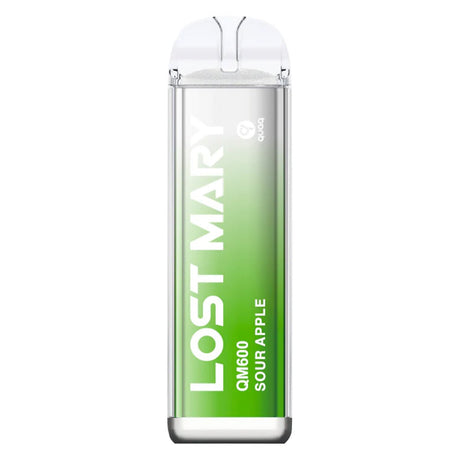 Sour Apple Disposable Vape QM600 by Lost Mary - Prime Vapes UK