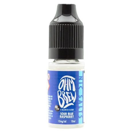 Sour Blue Raspberry 10ml Nic Salt By Ohm Brew - Prime Vapes UK