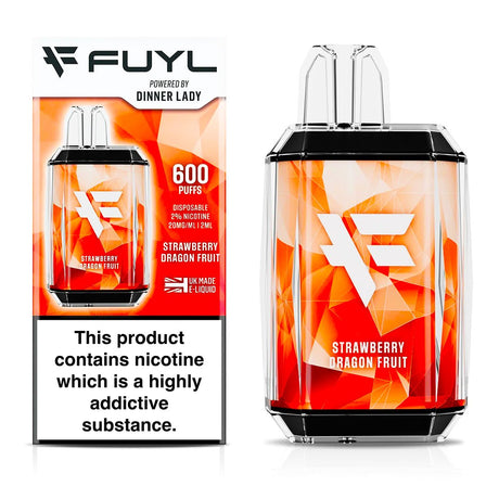 Strawberry Dragonfruit Disposable Vape By Fuyl Fuyl by Dinner Lady