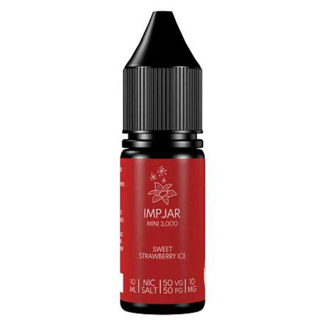 Sweet Strawberry Ice 10ml Nic Salt E-liquid By Imp Jar - Prime Vapes UK
