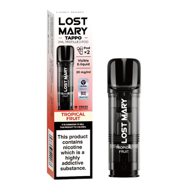 Tropical Fruit Tappo Pre-filled Pod by Lost Mary - Prime Vapes UK