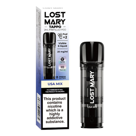 USA Mix Tappo Pre-filled Pod by Lost Mary - Prime Vapes UK
