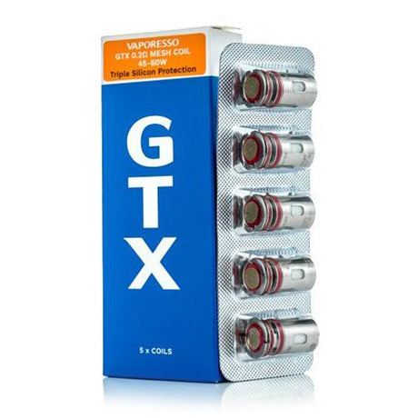 Vaporesso GTX V2 Triple Silicone Protection Coils Prime Vapes UK